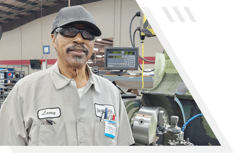 Larry, working at ADCO