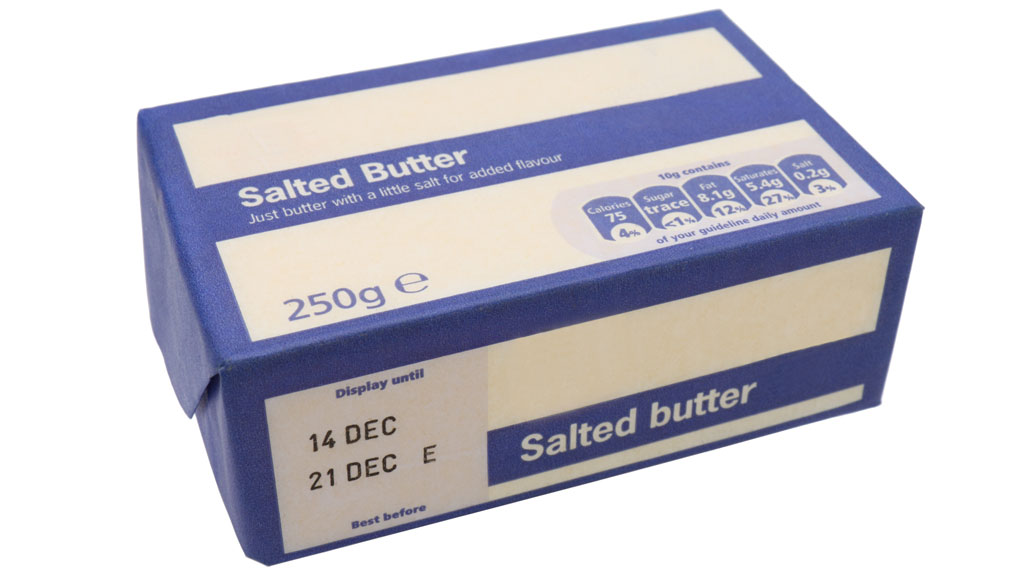 Salted Butter Packaging