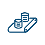 Product conveyor built icon